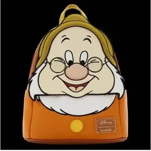 Loungefly x Disney Snow White Doc Backpack Shoulder Bag Purse 7 Dwarfs NWT Loungefly Disney Snow White and the Seven Dwarfs Doc Mini  main image 4